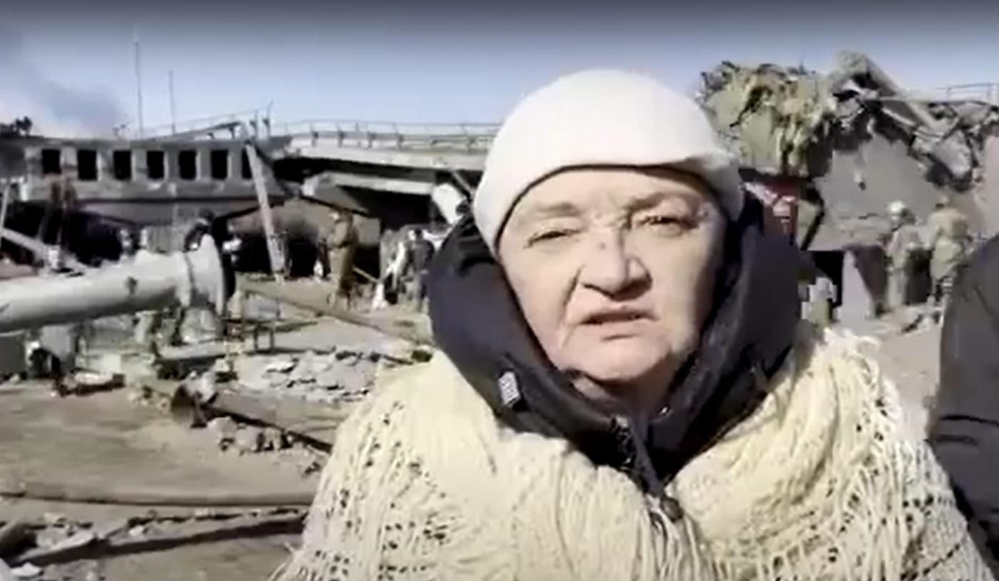 Росіянка з Ірпеня назвала окупантів "сволотою" за те, як вони поводяться в Україні - 24 Канал