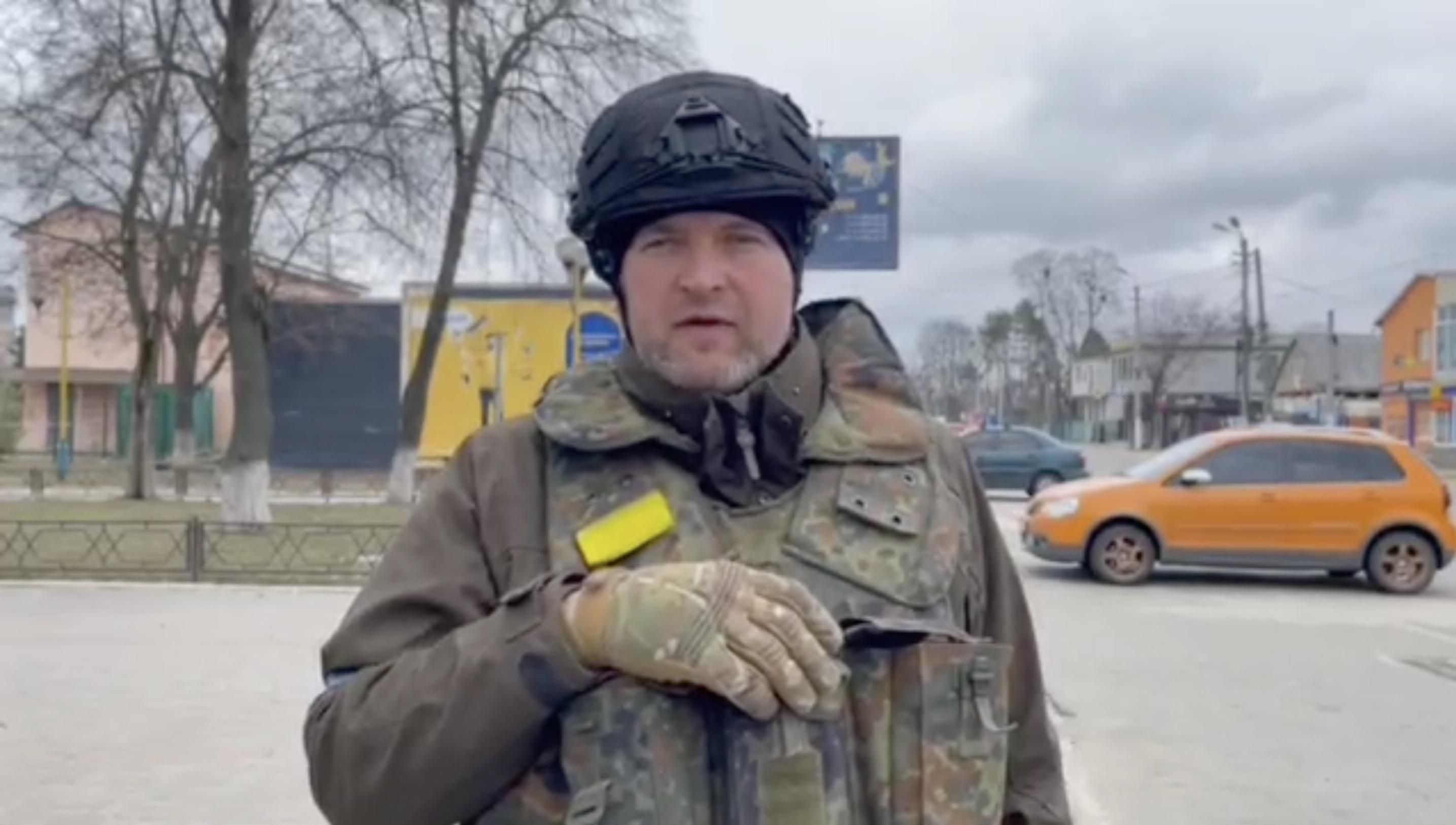 Я на місці, Ірпінь не здолати, – мер Маркушин розповів, як захищається місто - 24 Канал Я на місці, Ірпінь не здолати, – мер Маркушин розповів, як захищається місто - 24 Канал