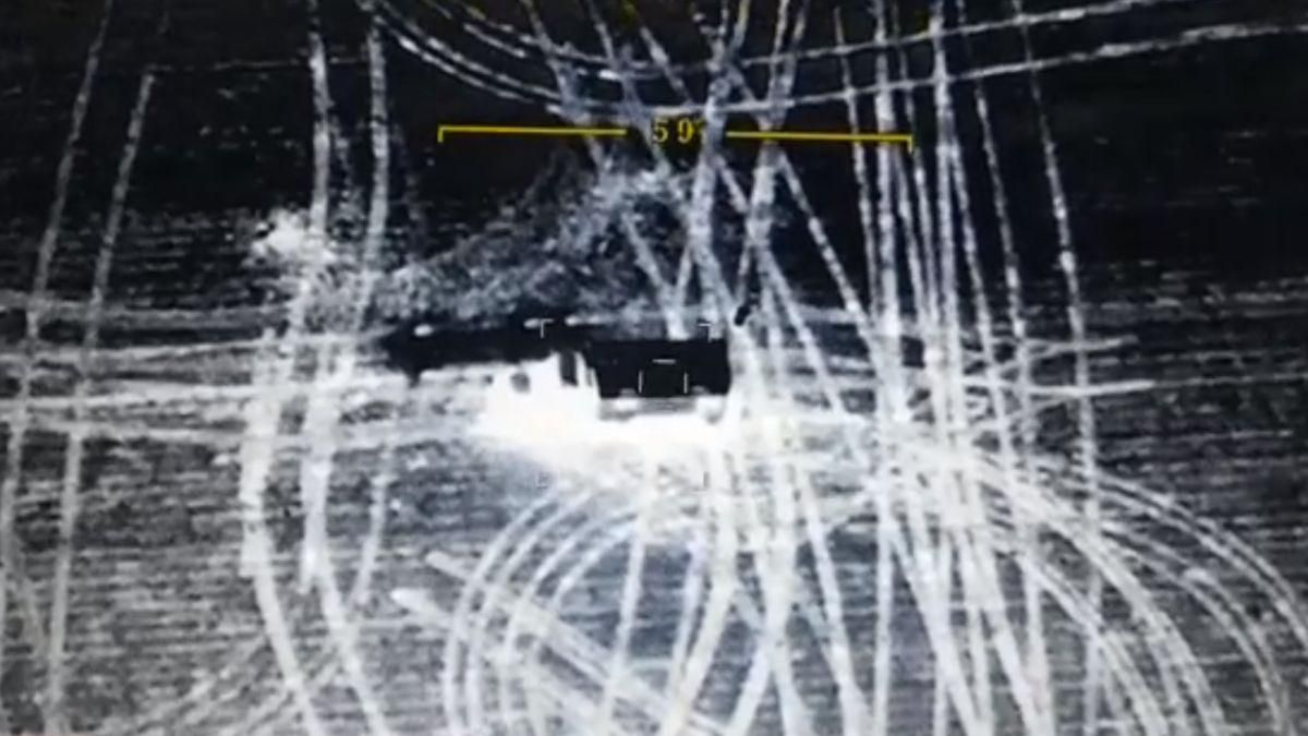 Bayraktar знищив російський пункт управління вогнем артилерії: потужне відео - 24 Канал