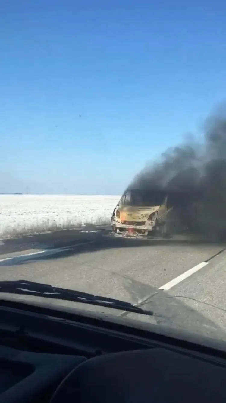 Росзтрілялий мікроавтобус в Ізюмі Росзтрілялий мікроавтобус в Ізюмі