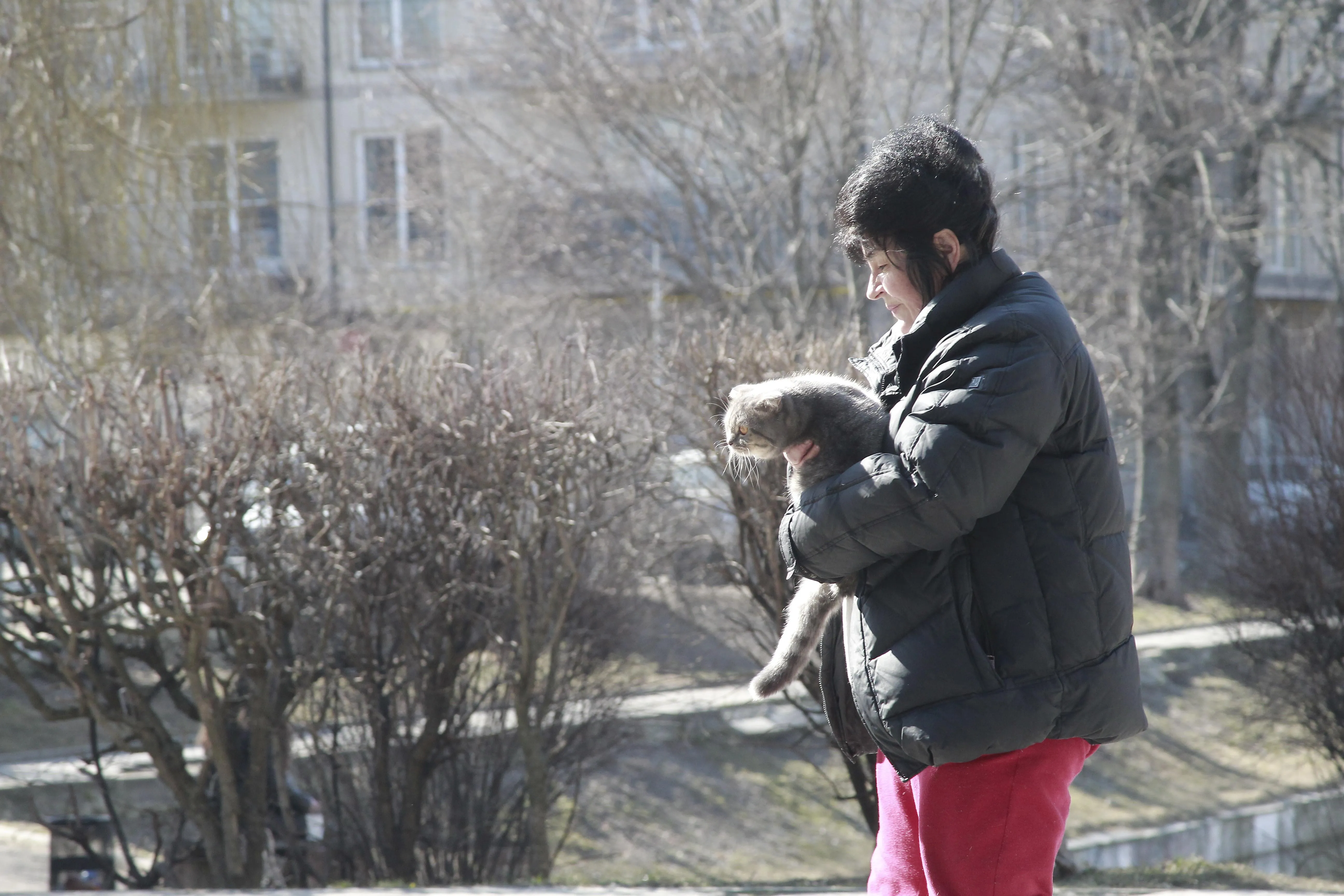 Біженка з Ірпіня Біженка з Ірпіня