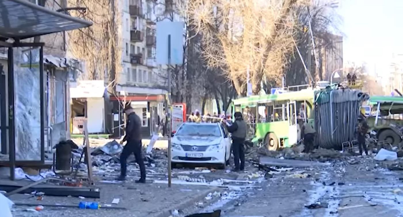 Одна людина загинула, шість поранених, – Кличко показав наслідки ранкового обстрілу Києва - 24 Канал Одна людина загинула, шість поранених, – Кличко показав наслідки ранкового обстрілу Києва - 24 Канал