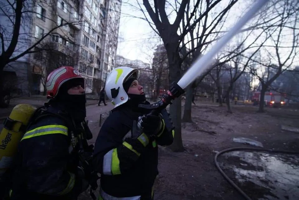 рятувальники 15 березня святошин обстріл київ війна