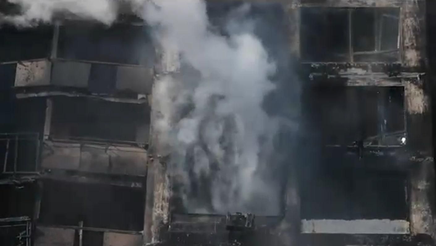 Количество погибших возросло: Кличко показал руины дома в Святошинском районе Количество погибших возросло: Кличко показал руины дома в Святошинском районе