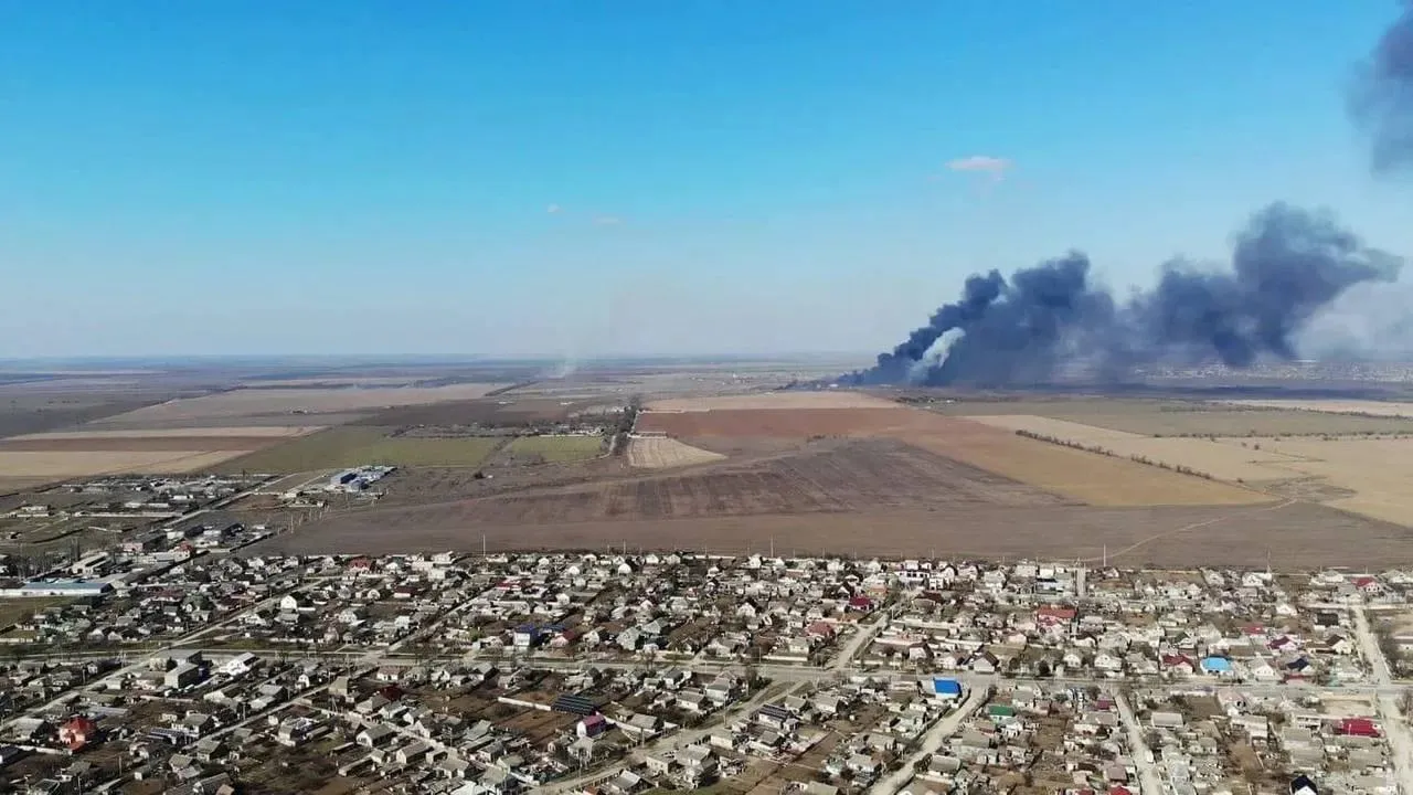 Знищені російські гелікоптери 