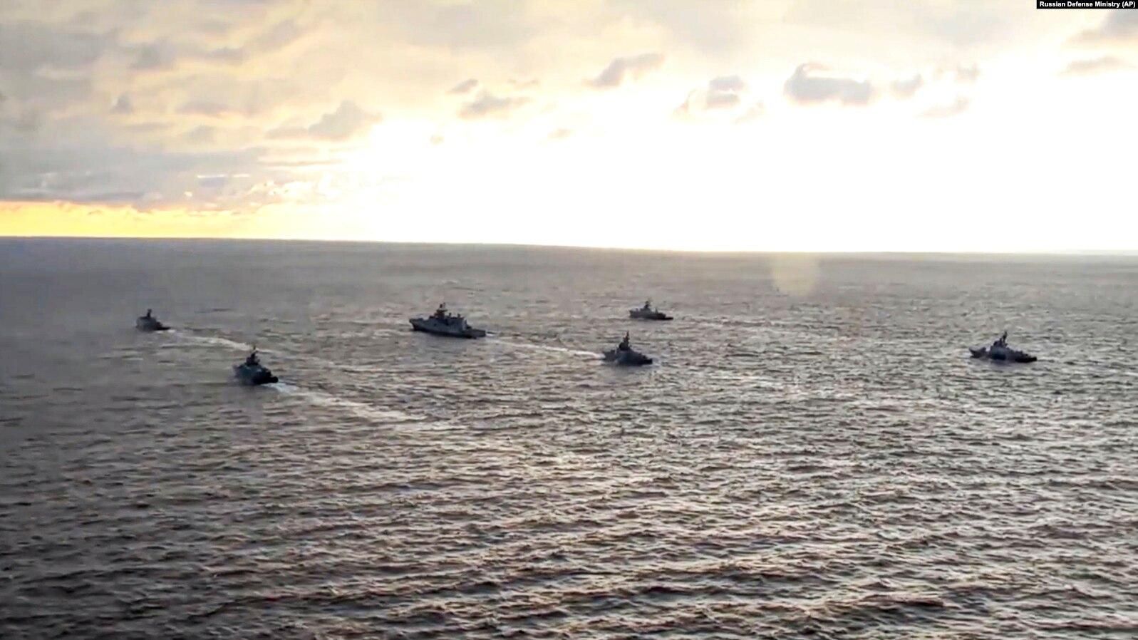 Корабли России обстреляли морское побережье в Одесской области
