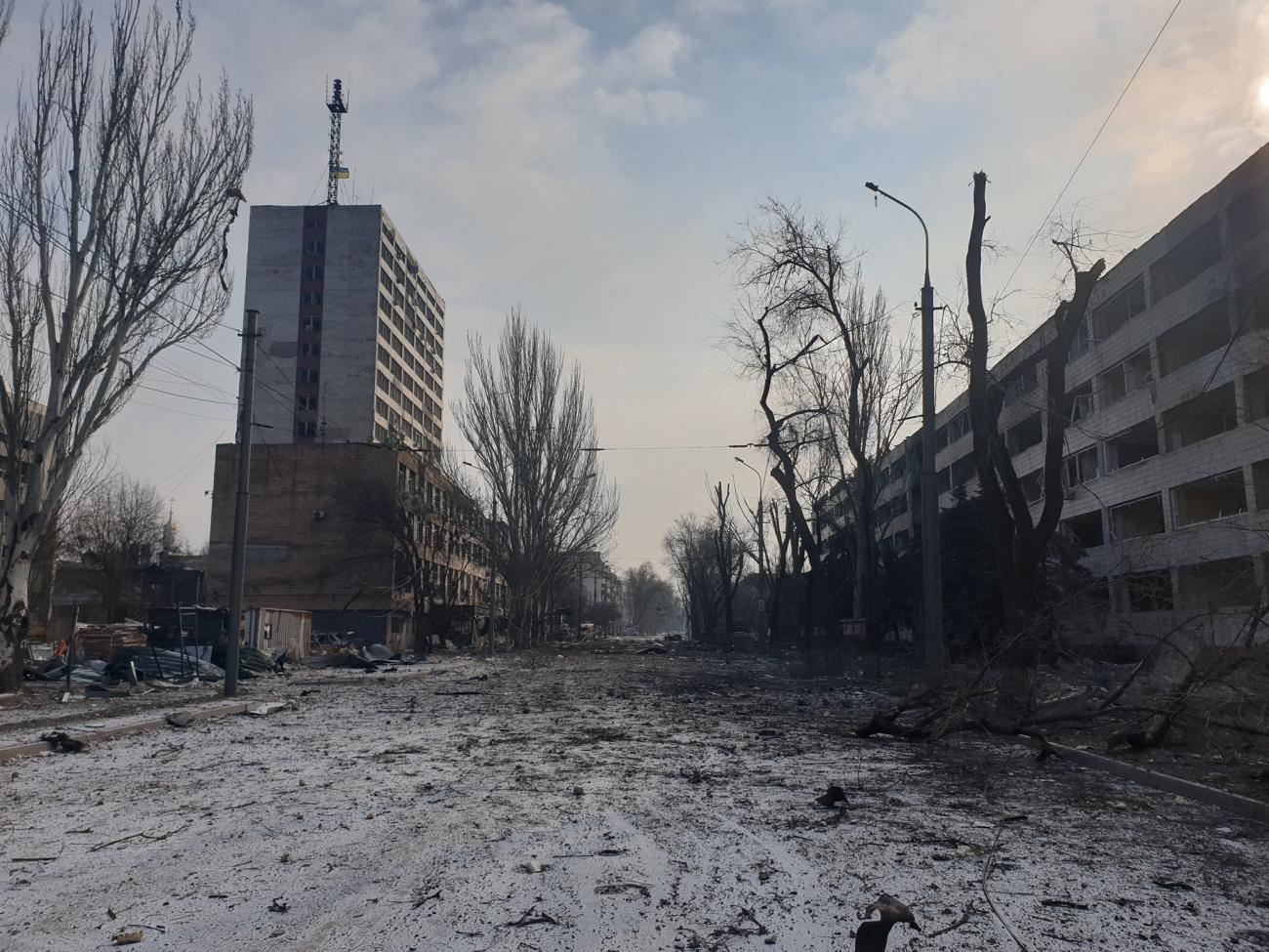 В Мариуполе собирают данные о горожанах, не выходящих на связь