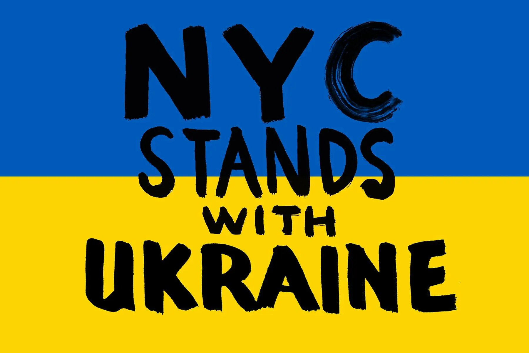 Мэр Нью-Йорка выразил солидарный со всеми украинцами