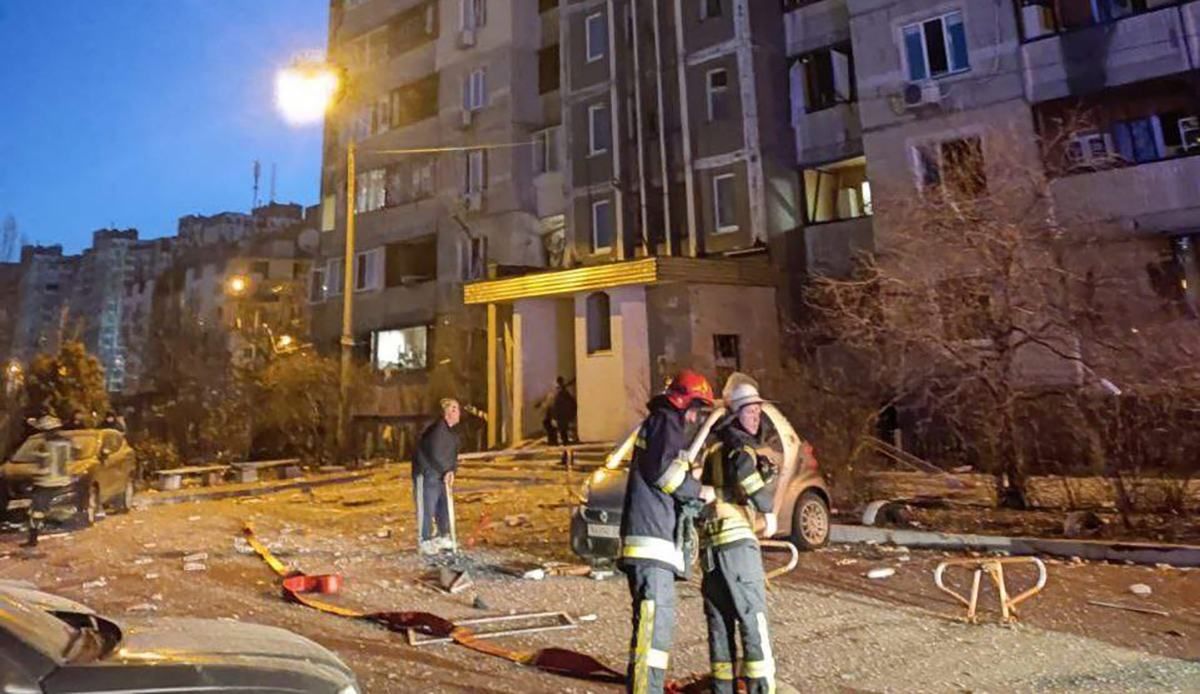 Спрацювала ППО, – у МВС прокоментували ранковий ракетний обстріл Києва - 24 Канал Спрацювала ППО, – у МВС прокоментували ранковий ракетний обстріл Києва - 24 Канал