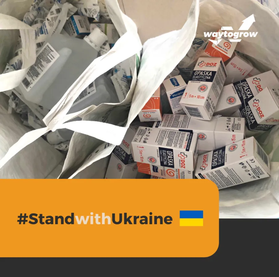 Фірма WayToGrow допомагає українським біженцям усім необхідним Фірма WayToGrow допомагає українським біженцям усім необхідним