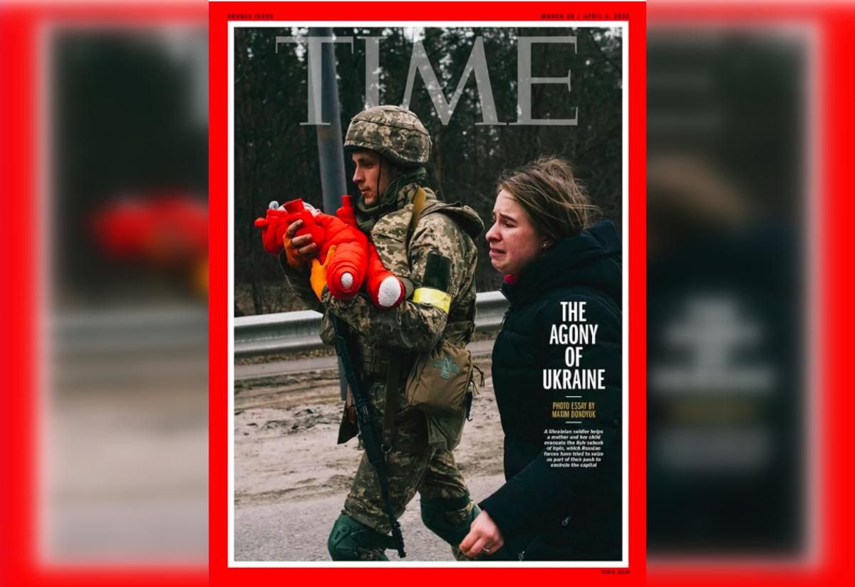 "Страждання": обкладинка TIME про евакуацію з Ірпеня, на яку не можна дивитись без сліз - 24 Канал "Страждання": обкладинка TIME про евакуацію з Ірпеня, на яку не можна дивитись без сліз - 24 Канал