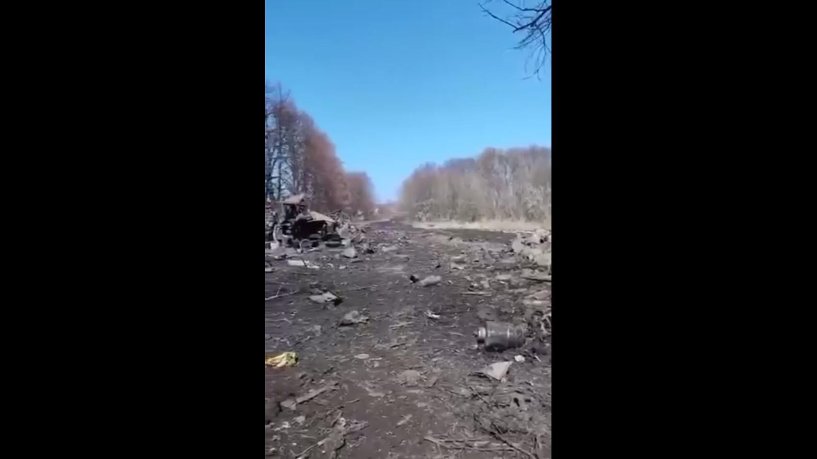 ЗСУ знищили вщент колону рашистських орків - 24 Канал ЗСУ знищили вщент колону рашистських орків - 24 Канал