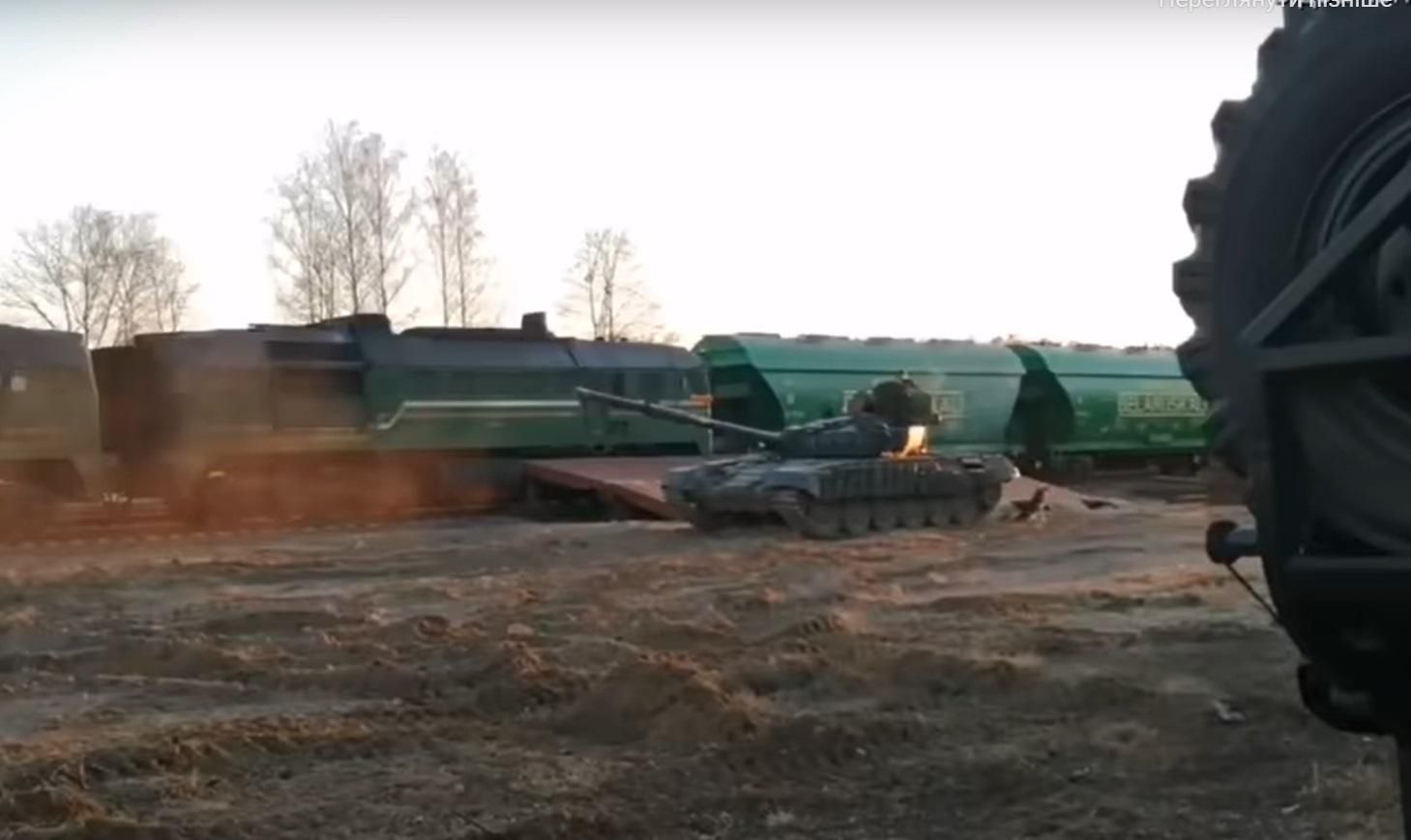 У Білорусі розвантажують військову техніку Росії, зводять понтонний міст через Прип’ять - 24 Канал У Білорусі розвантажують військову техніку Росії, зводять понтонний міст через Прип’ять - 24 Канал