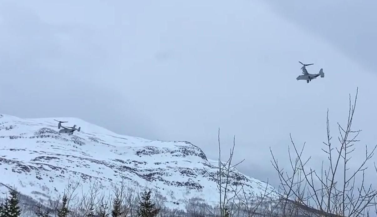 У Норвегії під час навчань НАТО розбився американський військовий літак - 24 Канал