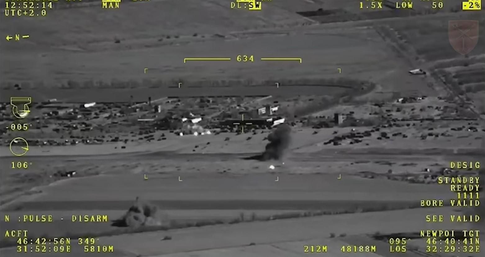ЗСУ показали ще одне яскраве відео роботи безпілотника Bayraktar - 24 Канал