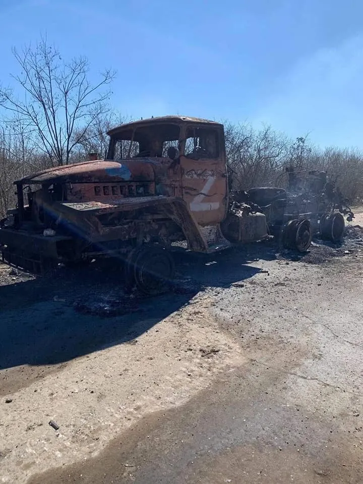 ЗСУ знищили техніку ворога ЗСУ знищили техніку ворога