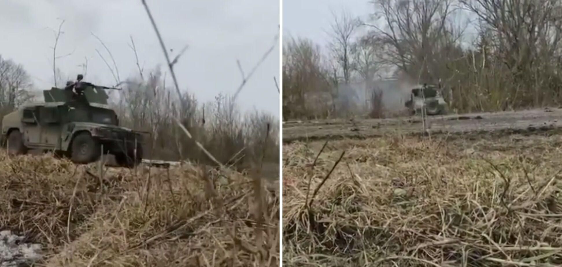 ВСУ впервые с начала нападения России показали Humvee в действии ВСУ впервые с начала нападения России показали Humvee в действии
