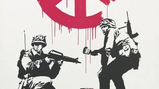 У Лондоні продають легендарну картину Бенксі: всі гроші підуть в київський "Охматдит"