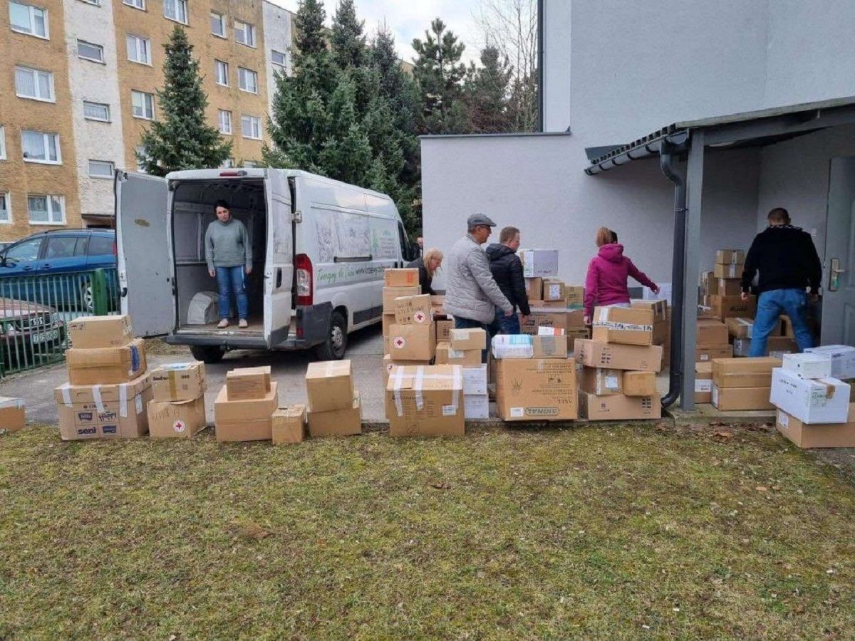 Рекордна кількість гумвантажу прийшла на Луганщині Рекордна кількість гумвантажу прийшла на Луганщині