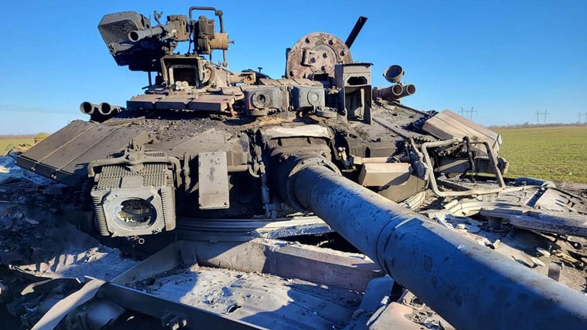 У Запорізькій області вполювали бойовий танк "Владімір" - 24 Канал