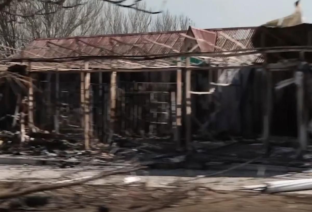Оккупанты пытаются стереть с лица земли Марьинку в Донецкой области
