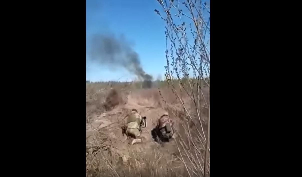 Ветераны морской пехоты из Теробороны на Черниговщине вместе с ВСУ сжигают оккупантов