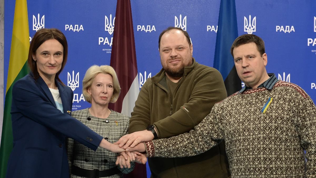 Парламенти України та країн Балтії підписали спільну заяву щодо ЄС і НАТО - 24 Канал Парламенти України та країн Балтії підписали спільну заяву щодо ЄС і НАТО - 24 Канал