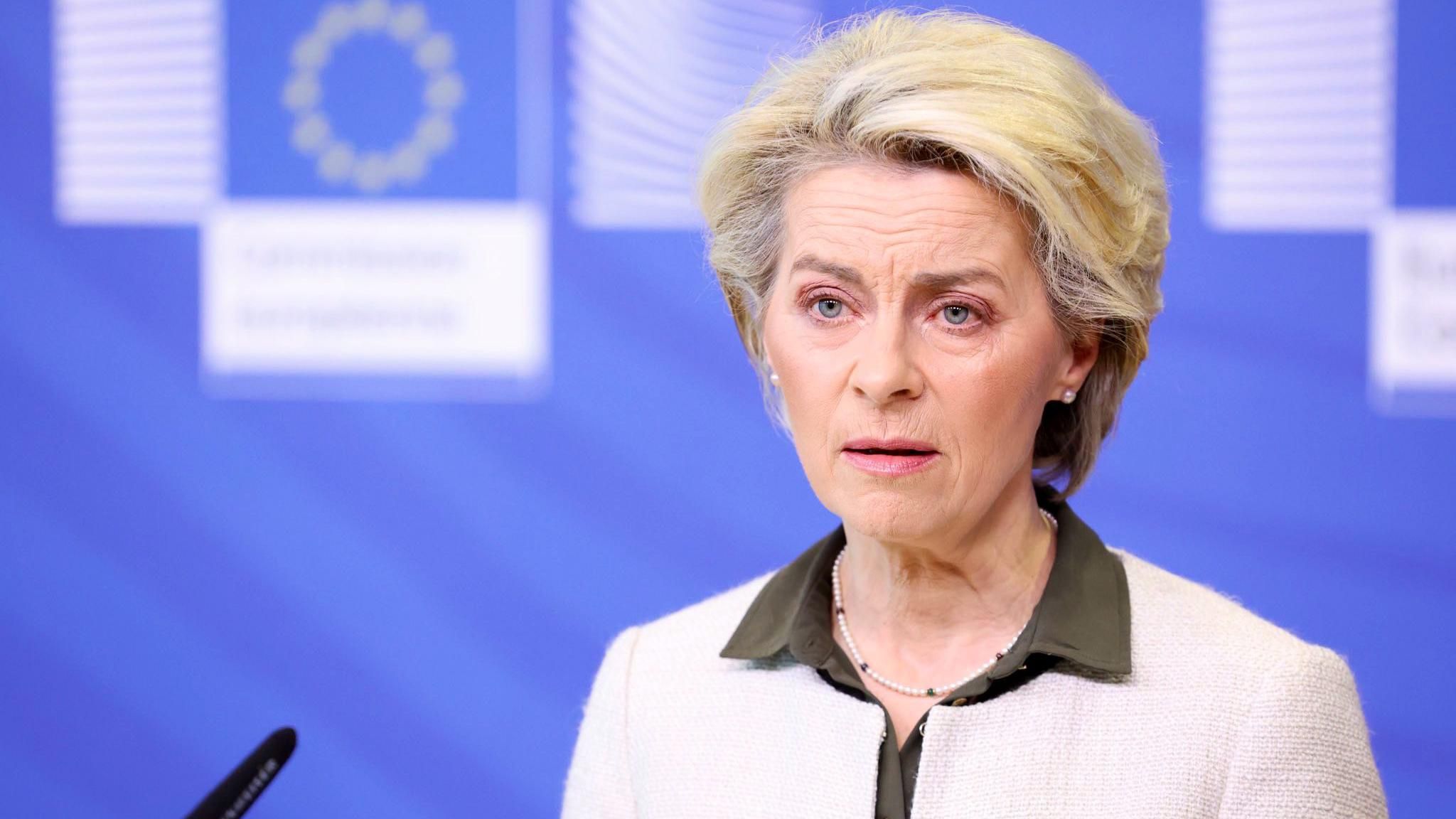 Шантаж не спрацює, Європа не платитиме в рублях за газ та нафту Росії, – фон дер Ляєн - 24 Канал Шантаж не спрацює, Європа не платитиме в рублях за газ та нафту Росії, – фон дер Ляєн - 24 Канал