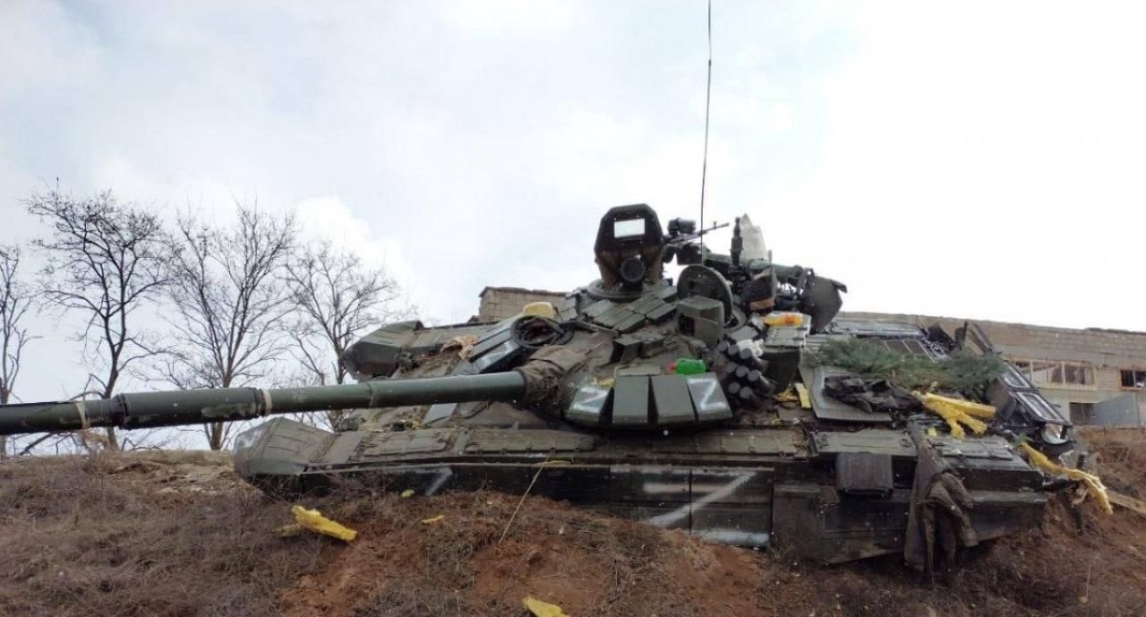 Украинские воины уничтожили действовавшую в направлении Харькова группу 59 танкового полка РФ