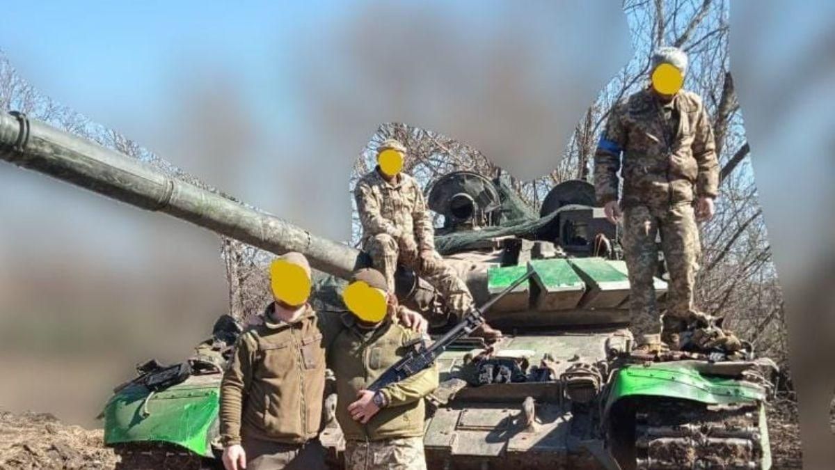 Під час звільнення Малинівки українські захисники захопили трофейний танк - 24 Канал Під час звільнення Малинівки українські захисники захопили трофейний танк - 24 Канал