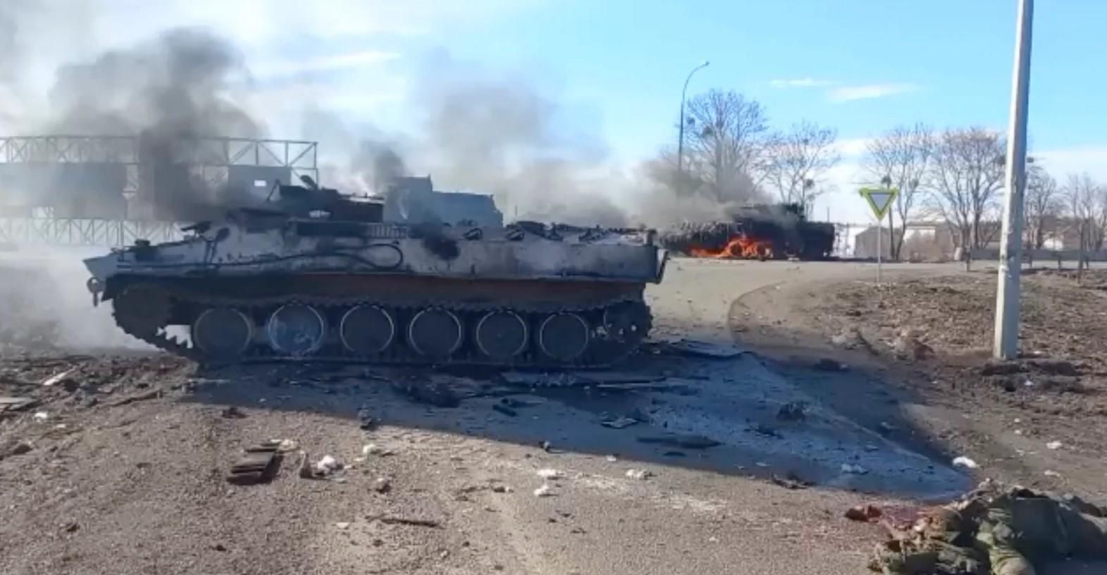 З 648 російських військових у бригаді залишилося лише 3, двоє з них поранені, – Арестович - 24 Канал З 648 російських військових у бригаді залишилося лише 3, двоє з них поранені, – Арестович - 24 Канал