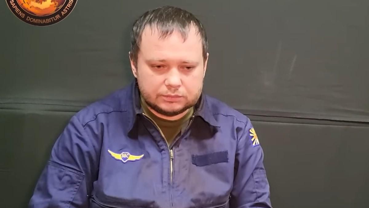 Пленный российский пилот признался, что умышленно застрелил гражданского в Черниговской области
