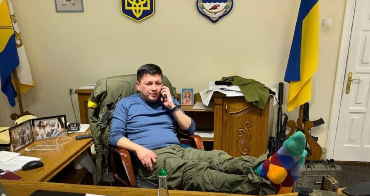 Приймаю ставки по Чорнобаївці 1 до 11, – Кім потролив російських окупантів - 24 Канал Приймаю ставки по Чорнобаївці 1 до 11, – Кім потролив російських окупантів - 24 Канал