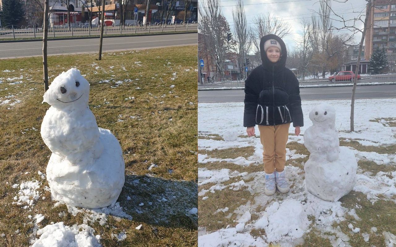 "Даже в самые темные времена есть надежда": фото снеговика из заблокированного Мариуполя "Даже в самые темные времена есть надежда": фото снеговика из заблокированного Мариуполя