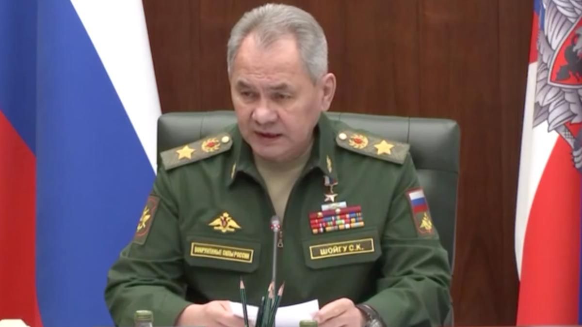 Российские пропагандисты показали видео с "живым" Шойгу, но оно может быть архивным Российские пропагандисты показали видео с "живым" Шойгу, но оно может быть архивным