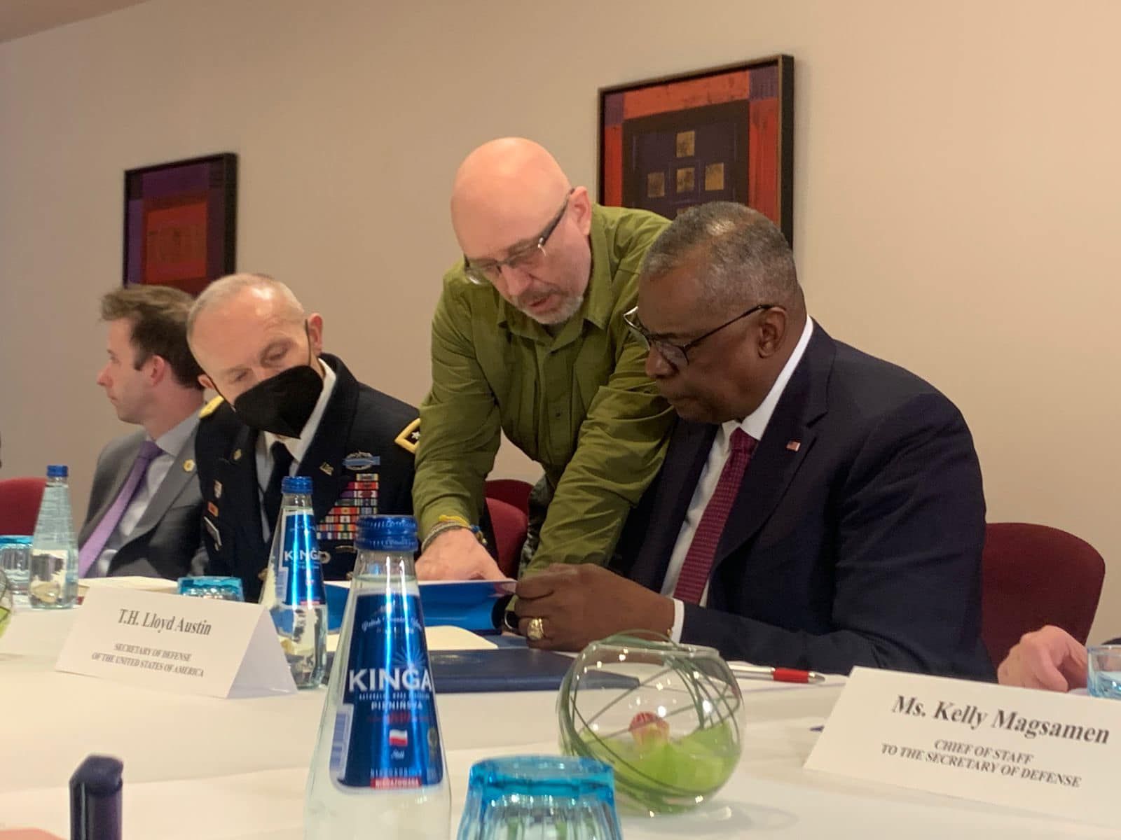 Сдержанный, но уверенный оптимизм, – Резников о встрече с Байденом и Ллойдом Сдержанный, но уверенный оптимизм, – Резников о встрече с Байденом и Ллойдом