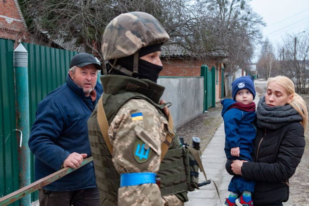 Освобождение городов украины. Тростянец (город).