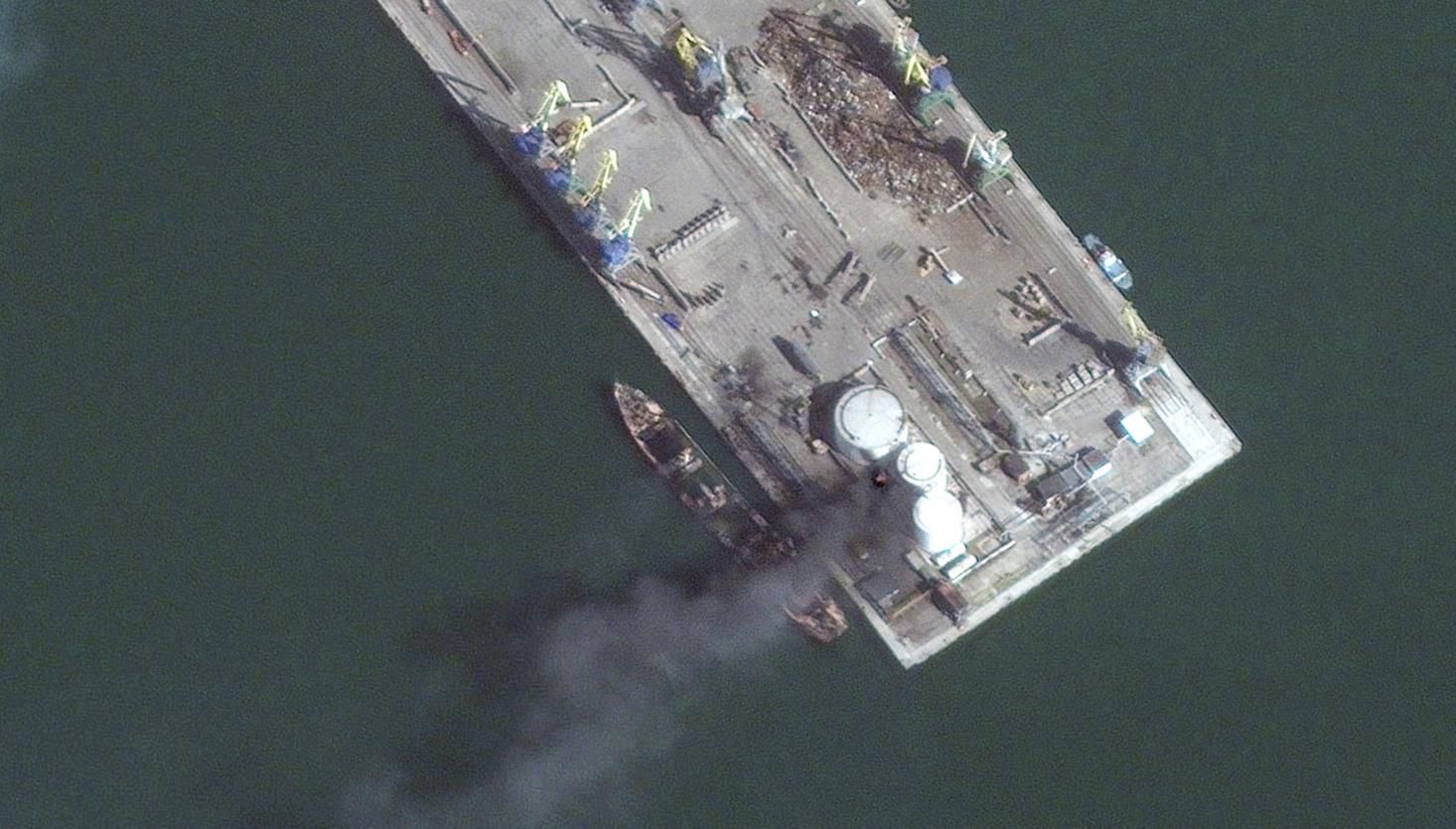 Ворожий корабель у Бердянську знищили за допомогою агентів у Росії, – Буданов - 24 Канал Ворожий корабель у Бердянську знищили за допомогою агентів у Росії, – Буданов - 24 Канал