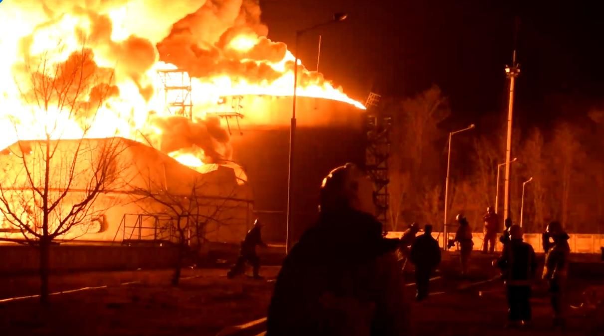 Пожежу на нафтобазі на Рівненщині нарешті загасили - 24 Канал