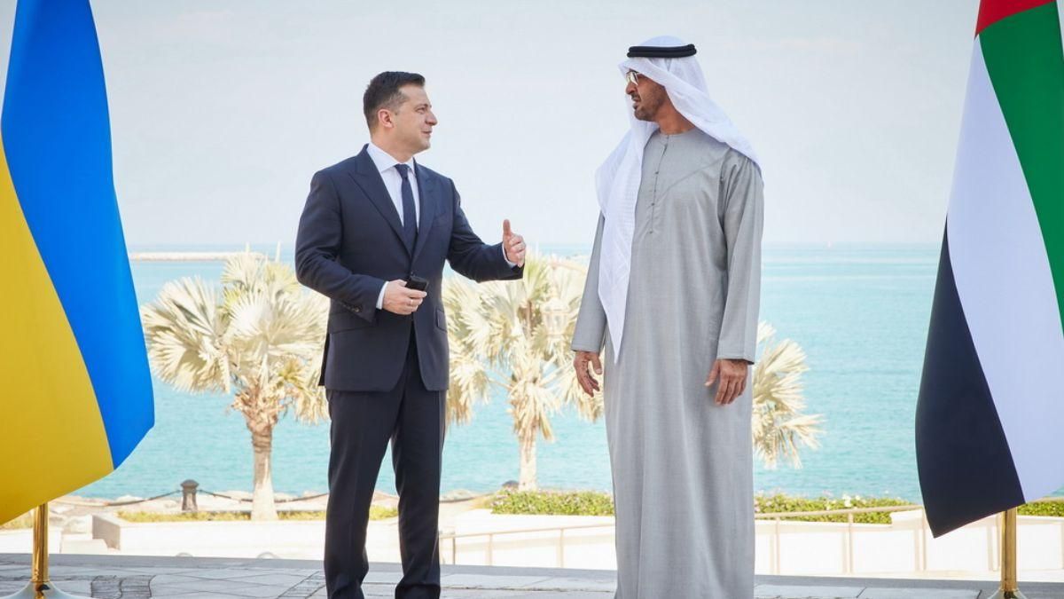 Зеленский созвонился с наследным принцем Абу-Даби Зеленский созвонился с наследным принцем Абу-Даби