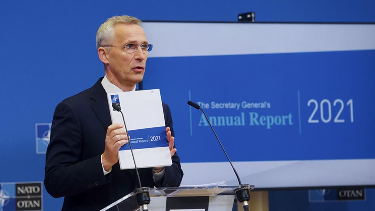 Генсек НАТО уникнув відповіді на питання щодо наступальної зброї для України - 24 Канал Генсек НАТО уникнув відповіді на питання щодо наступальної зброї для України - 24 Канал