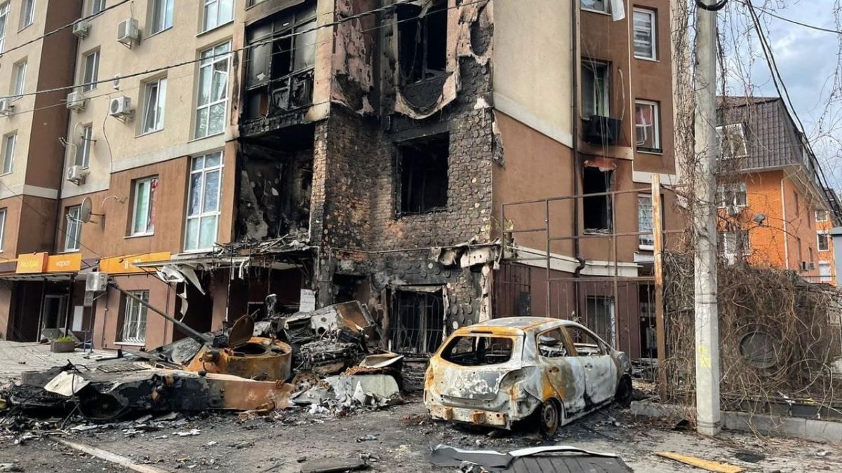 В Ирпене россияне заминировали тела погибших жителей