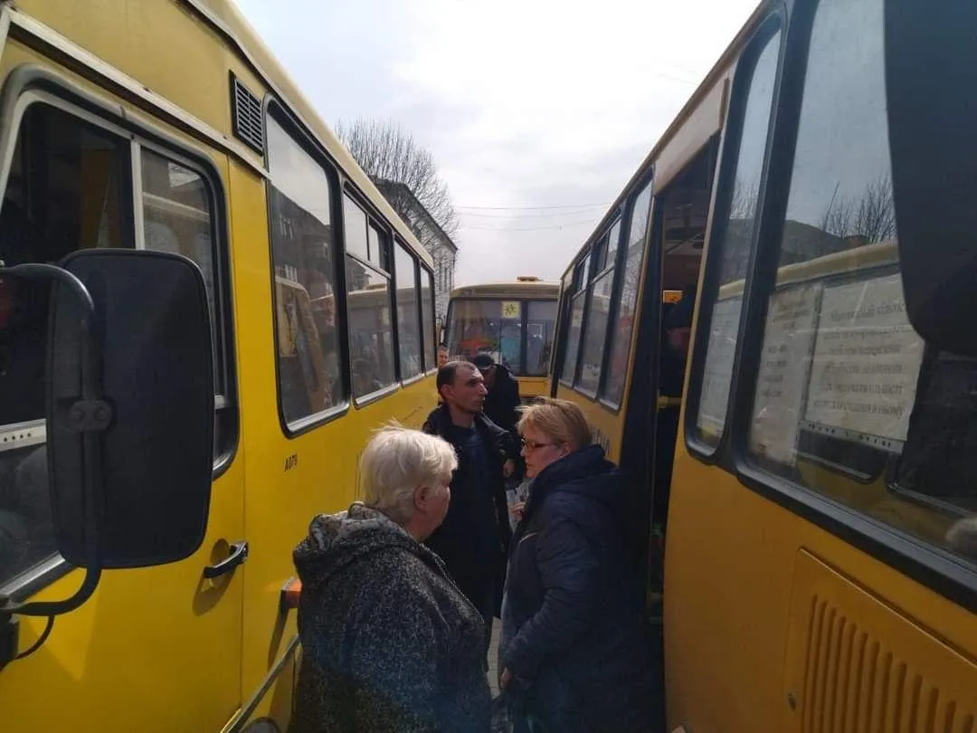 Евакуація Донеччина 31 березня 2022 Евакуація Донеччина 31 березня 2022