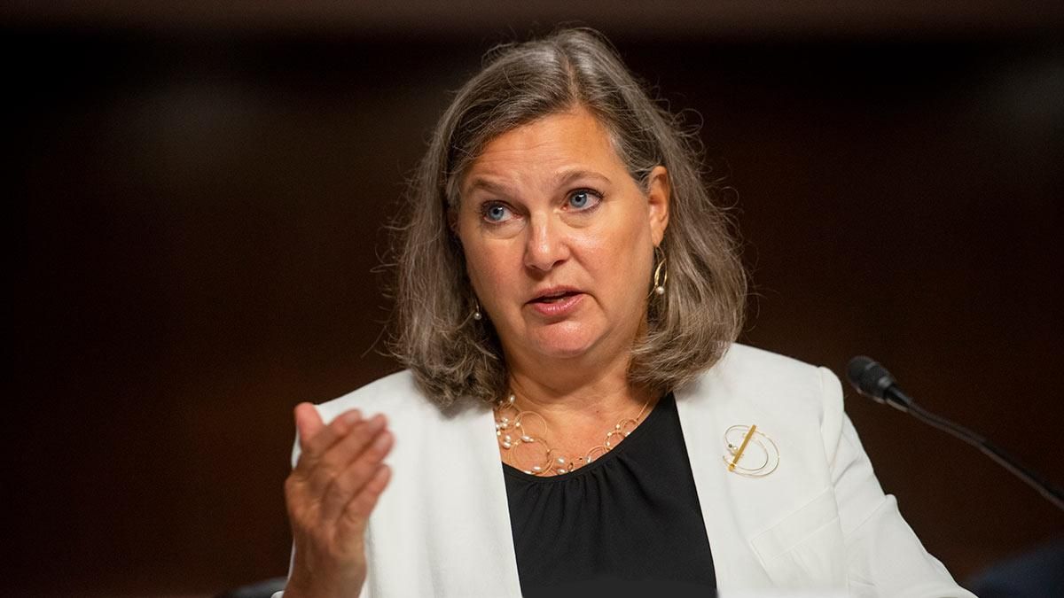 На переговорах у Стамбулі Україна фактично вимагала капітуляції Росії, – Нуланд - 24 Канал На переговорах у Стамбулі Україна фактично вимагала капітуляції Росії, – Нуланд - 24 Канал