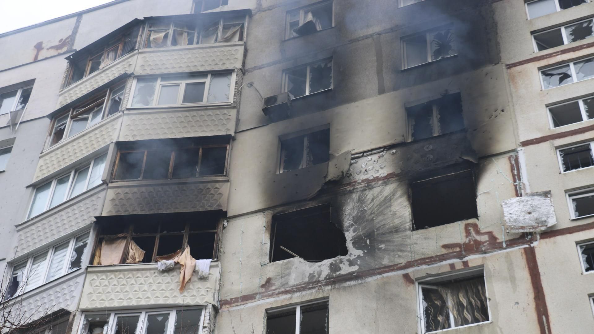 Оккупанты 170 раз стреляли из "Градов" и нанесли один ракетный удар в центр Харькова
