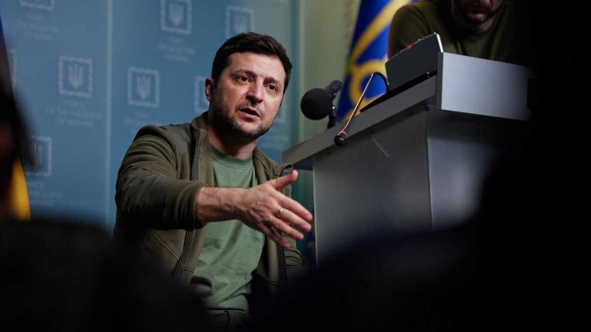 Глупая шутка России, – Зеленский о попытках назначать гауляйтеров на оккупированных территориях - 24 Канал Глупая шутка России, – Зеленский о попытках назначать гауляйтеров на оккупированных территориях - 24 Канал