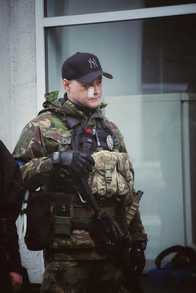 Андрей Хливнюк после ранения Андрей Хливнюк после ранения