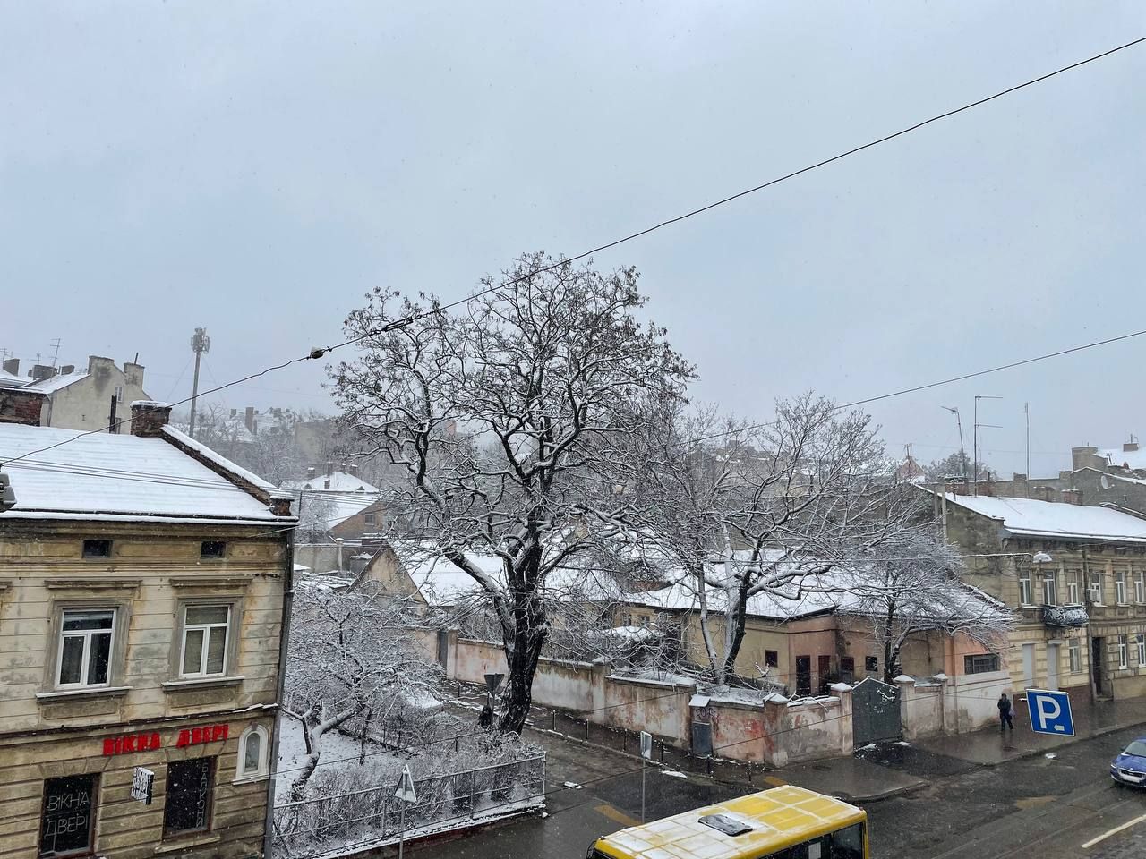У Львові 3 квітня пішов сніг: фото неочікуваної погоди - 24 Канал