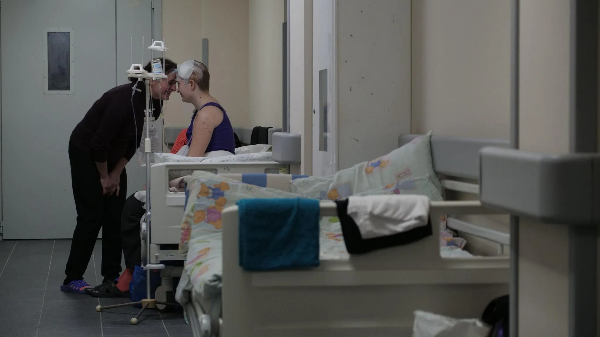 Дитина вже відновлюється після операції / Фото Sky News Дитина вже відновлюється після операції / Фото Sky News