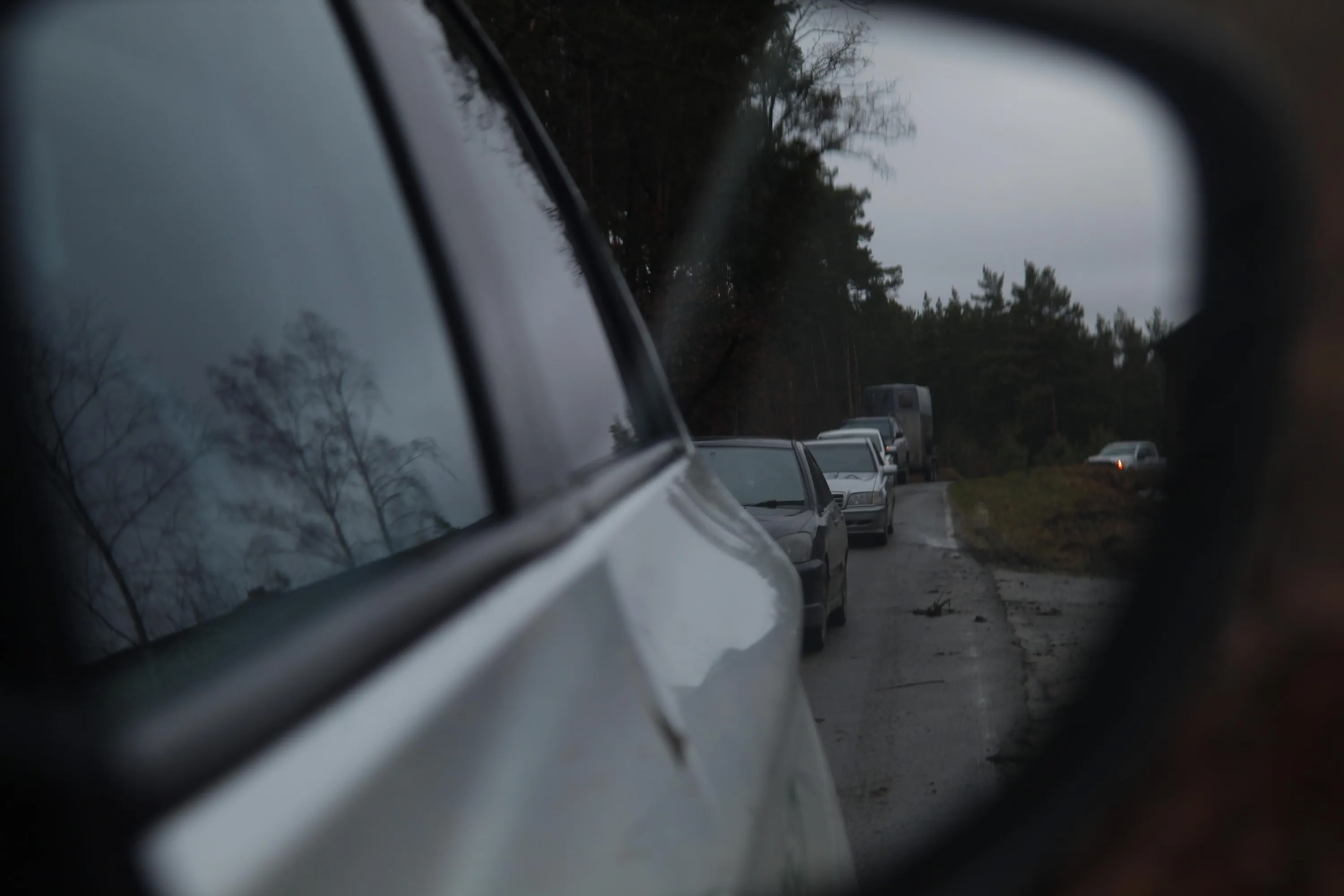 Колона машин